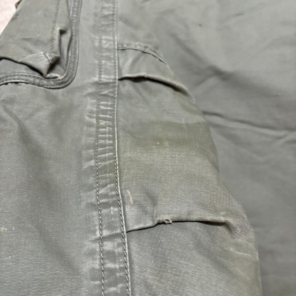 Vtg Gap Jacket Mens Large Green Military Cold Weather Parka Canvas Hooded 2007 - Picture 16 of 16
